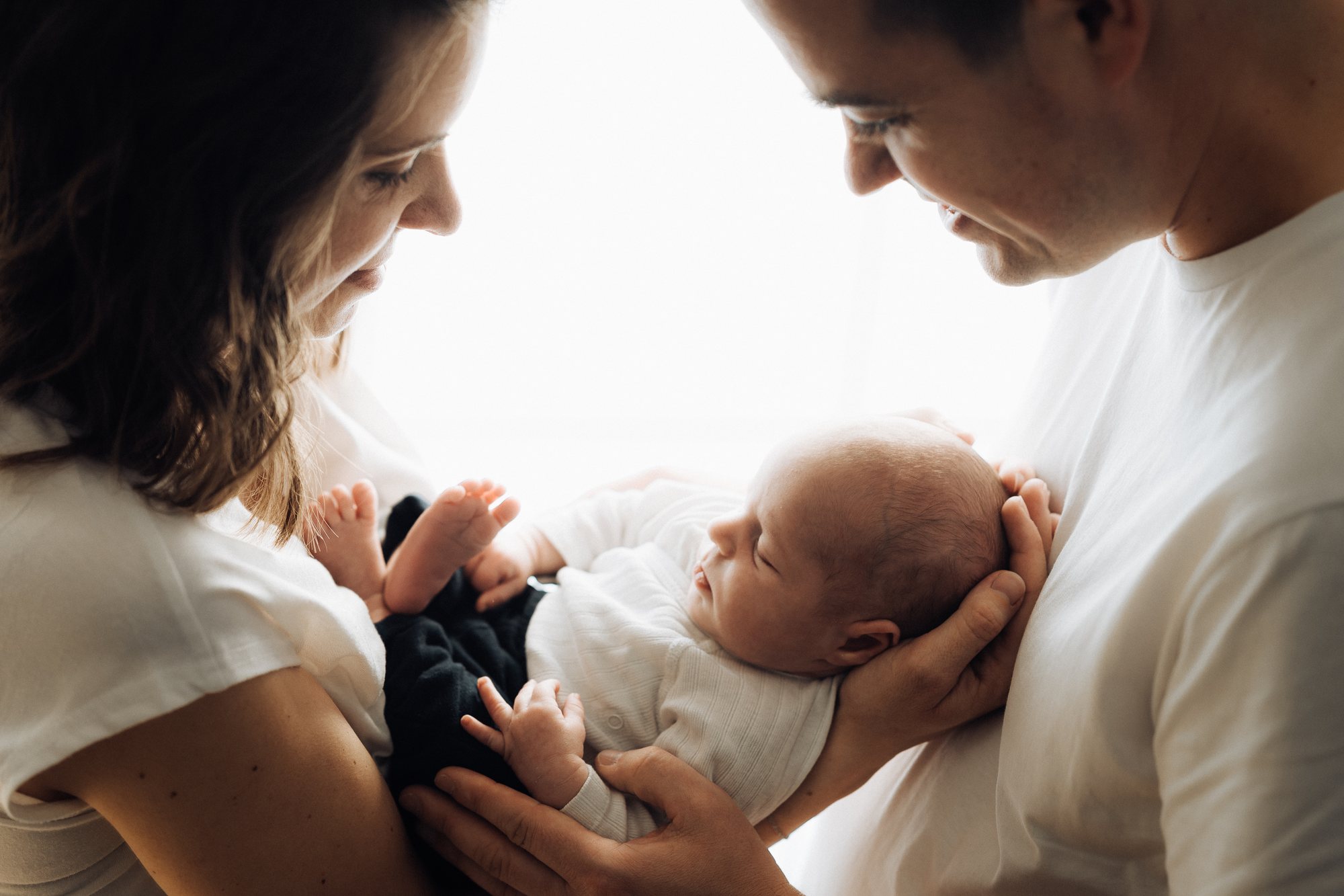 Parents avec leur nouveau-né